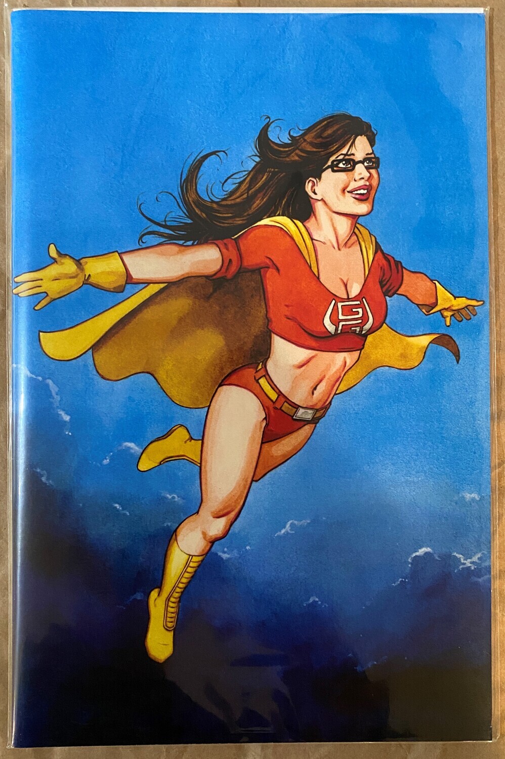 Geek-Girl #4 - Flying Geek Virgin Exclusive