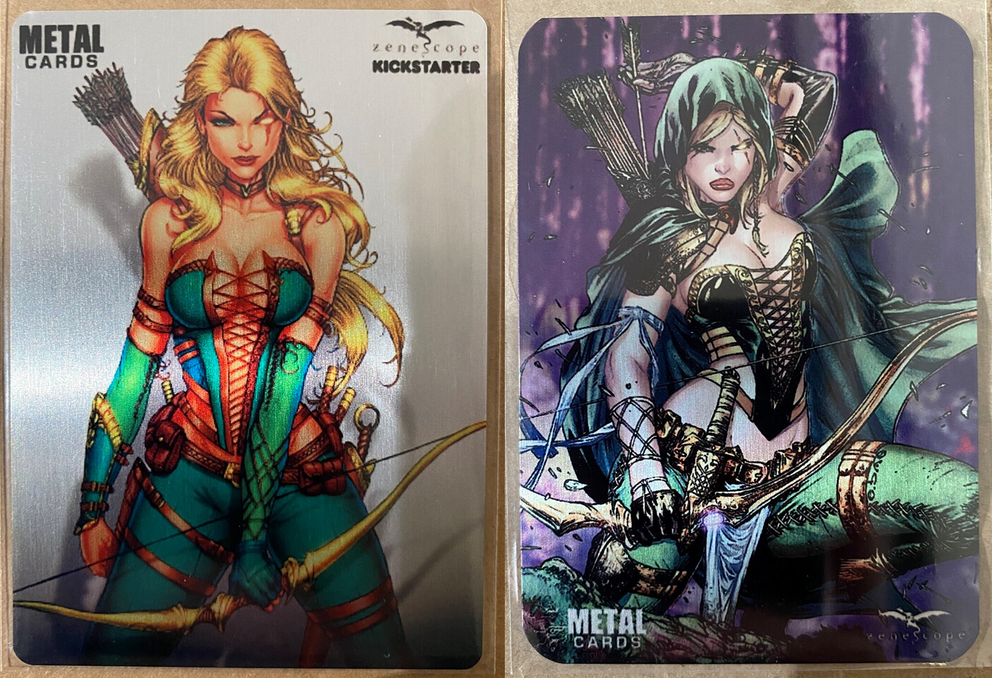 Robyn Hood Metal Card