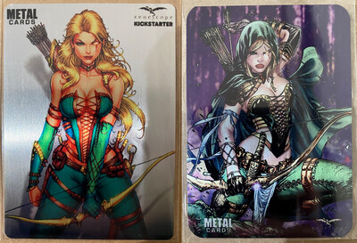 Robyn Hood Metal Card