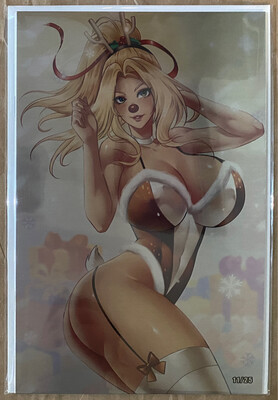 Valkyrie Saviors #3 - Thiccmas Larissa Raindeer Virgin Metal