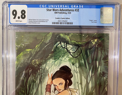 Star Wars Adventures #32 - Frankie's Comics Virgin Exclusive - CGC 9.8