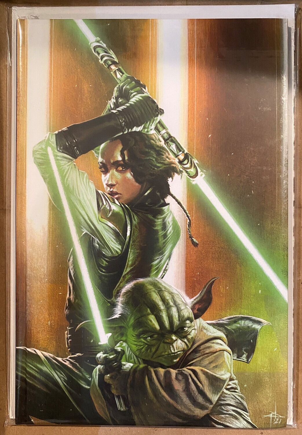 Star Wars: The High Republic #1 - Gabriele Dell'Otto Virgin Hardcover Exclusive (French)
