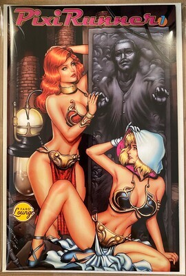 Faro's Lounge: Pixi Runner #1 - Star Wars Homage - Slave MJ &amp; Gwen + Carbonite Stan Lee