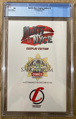 Notti &amp; Nyce Cosplay Gallery #2 - Sanctum Sanctorum Comics May the 4th Virgin Metal - CGC 9.8