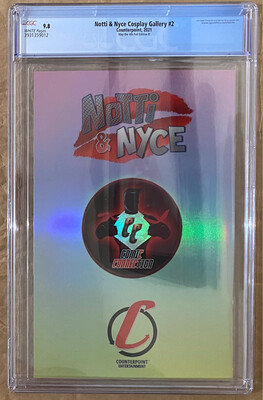 Notti &amp; Nyce Cosplay Gallery #2 - Star Wars May the 4th Virgin Foil - Boba Fett &amp; Slave Leia - CGC 9.8