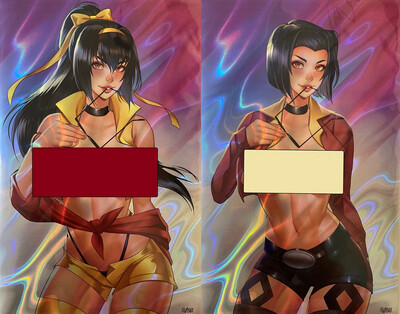Samurai of Oz #3 - Naughty Cowboy Bebop Cosplay Virgin Lavafoil Exclusives