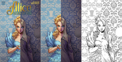 Alice Ever After #1 - J. Scott Campbell - Complete Variant Set