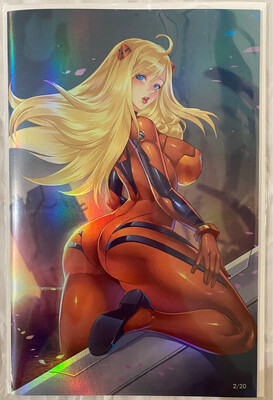Patriotika United #3 - "Mecha Rider" Virgin Holofoil Variant