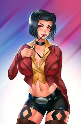 Samurai of Oz #3 - Cowboy Bebop Netflix Cosplay Virgin Ultra Rare Variant