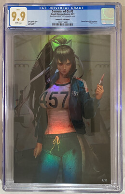 Samurai of Oz #3 - Squid Game "Beware 457" Virgin Holofoil - CGC 9.9