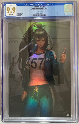 Samurai of Oz #3 - Squid Game "Beware 457" Virgin Holofoil - CGC 9.9