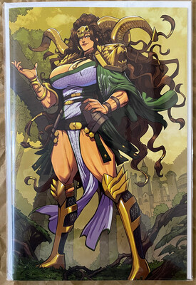 Patriotika Gods &amp; Shadows - Hera Revealed Virgin Kickstarter Exclusive