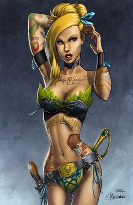 Power Hour #1 - Punk Rock Princess Tinkerbell - Virgin Foil Exclusive