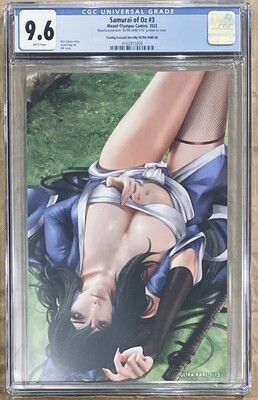 Samurai of Oz #3 - Teasing Virgin Ultra Rare Exclusive - CGC 9.8