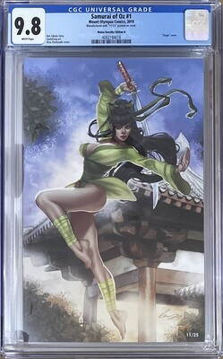 Samurai of Oz #1 - Mulan Cosplay Virgin Exclusive - CGC 9.8