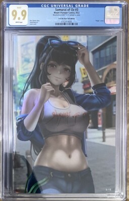 Samurai of Oz #3 - "Feel the Heat" Virgin Foil Variant - CGC 9.9