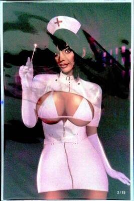 Samurai of Oz #3 - Phoenix Fan Fusion Nurse Dorothy - Virgin Metal