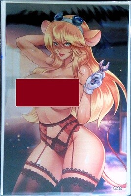 Valkyrie Saviors Key of Storms - Retro Cartoon Mouse Larissa Topless Virgin Red Lingerie Metal Exclusive