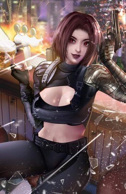 Patriotika Cosplaying Collection #2 - Winter Jimena Cosplay - Virgin Metal Exclusive