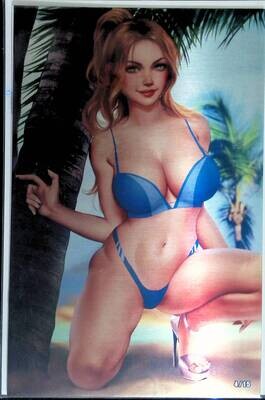 Valkyrie Saviors #1 - Beach Blast Larissa Virgin Metal Exclusive