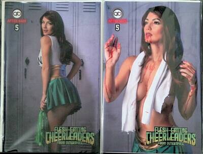 Flesh Eating Cheerleaders from Outer Space #5 -  Ivy Cosplay Locker Room Variants