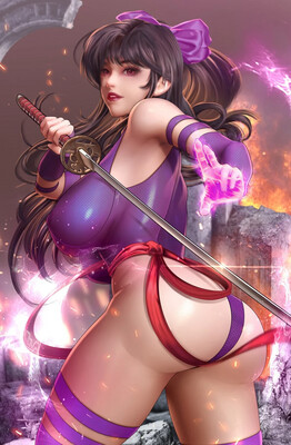 Samurai of Oz #3 - Dorothy Psylocke Cosplay Virgin Metal Exclusive