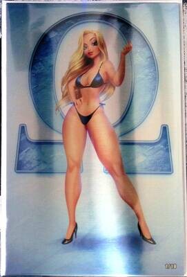 Patriotika United - Emma Frost Cosplay Virgin Bikini Metal Exclusive