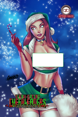 Flesh Eating Cheerleaders from Outer Space Holiday Special - Candy Cane Naughty Variant + Kickstarter Stretch Goals