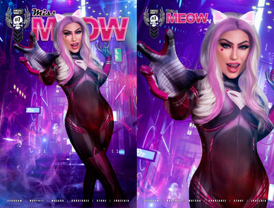 Miss Meow #7 - Faces By Rachie Cosplay Full Body &amp; Closeup Variants - MegaCon Exclusive Set