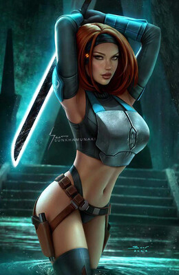 Con Artists #3 - Khamunaki - May the 4th "The Waters" Virgin Nice Holofoil Exclusive