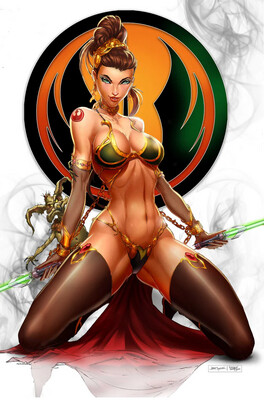 Deathrage #1 - Tyndall - May The 4th Jedi Leia Virgin Exclusive