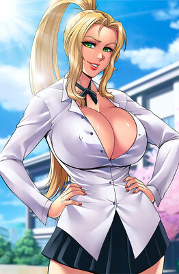 Valkyrie Saviors Key of Storms - School Girls Larissa Virgin Holofoil