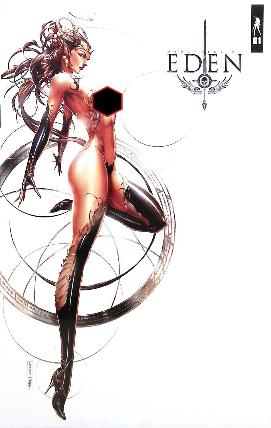 Daughters of Eden #1 - Demon Knight Sketch-Up Variant