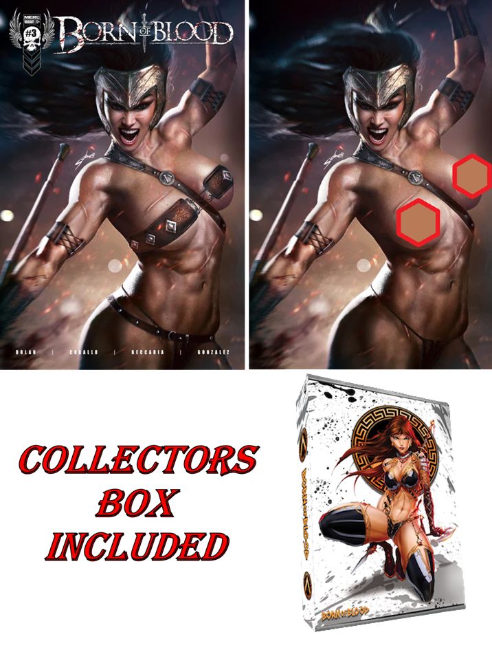 Born of Blood #3 - Shikarii - Warrior  - Kickstarter Box Exclusive Set