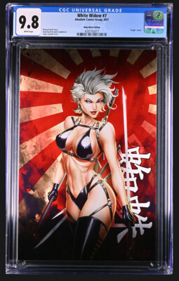 White Widow #7 - Ninja Virgin Metal Exclusive - CGC 9.8