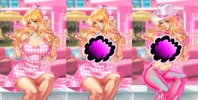 Patriotika Gods and Shadows - "Hi Athena" Barbie Cosplay - Virgin Metal Exclusives