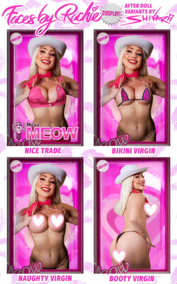 Miss Meow #6 - Rachel "Rachie" Hollon - Shikarii Barbie Doll Homage Cosplay Foil Exclusives