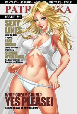 !Cherry Fox Comics Exclusive - Patriotika #1 - Maxim Ali Larter Homage Variant