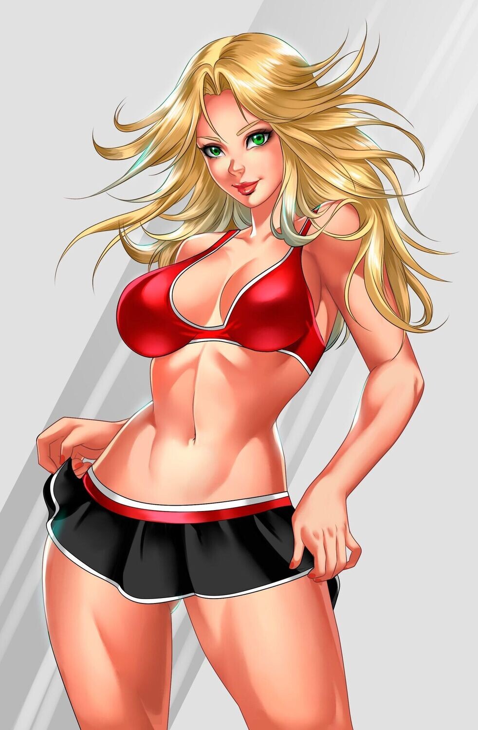 Patriotika #1 - Varsity Blues Virgin Cheerleader Variant