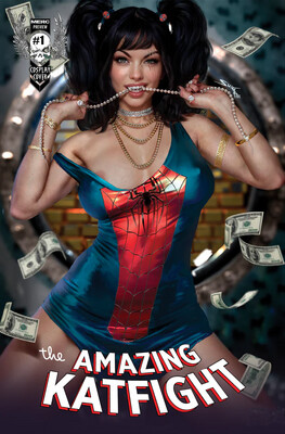 Katfight #1 Preview - Shikarii - J. Scott Campbell Homage - Metal Trade Exclusive