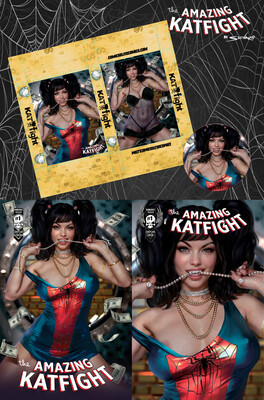 Katfight #1 Preview - Shikarii - J. Scott Campbell Homage - Collectors Box Exclusive