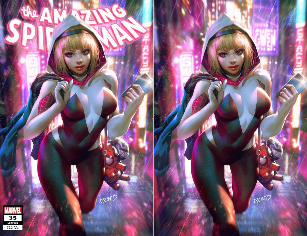 Amazing Spider-Man #35 - Derrick Chew - NYCC Spider-Gwen Exclusives