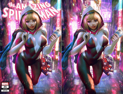 Amazing Spider-Man #35 - Derrick Chew - NYCC Spider-Gwen Exclusives
