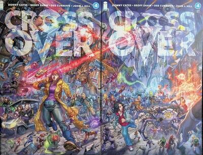 Crossover #4 -Scorpion Comics - Alan Quah Connecting Cover Trade Variant Set