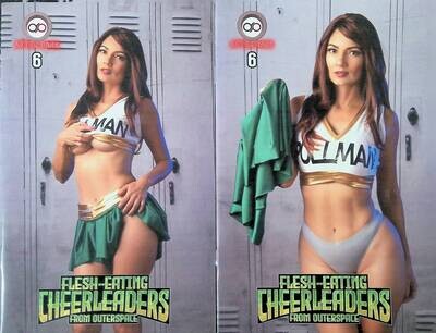 Flesh Eating Cheerleaders from Outer Space #6 - Ivy Cosplay Locker Room Variants