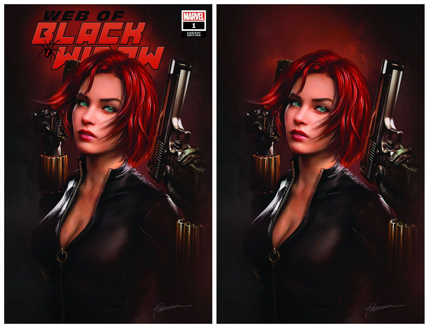 Web of Black Widow #1 - Shannon Maer Exclusive Set