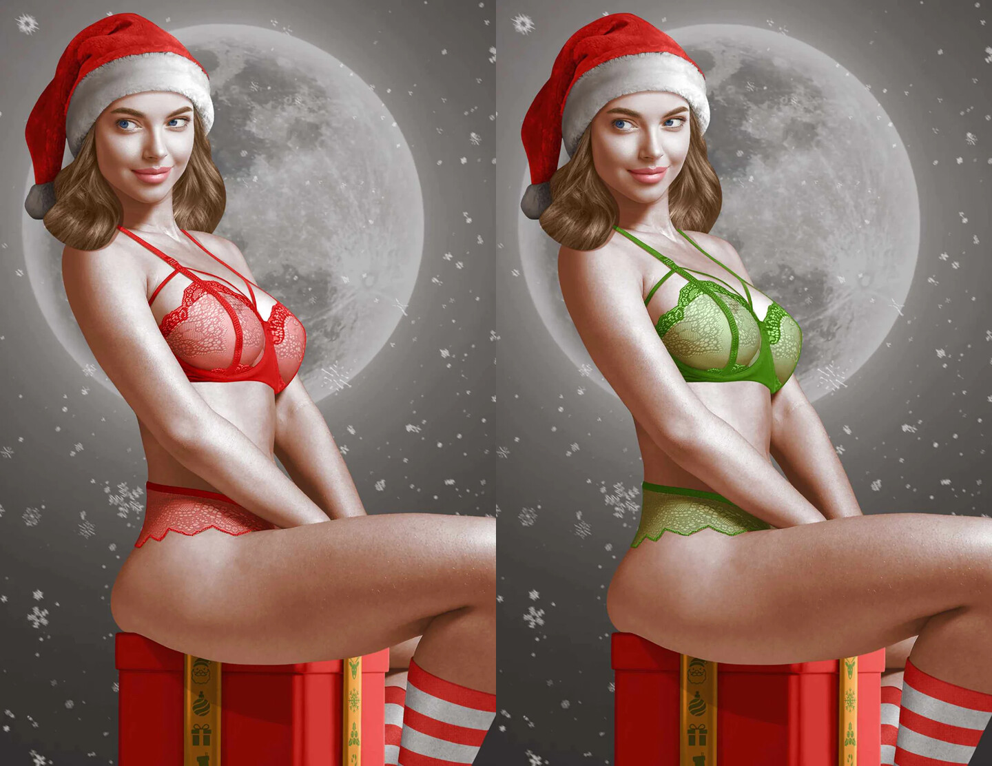Power Hour #2 - Aggi Erguna - Mrs. Clause Lingerie Exclusives