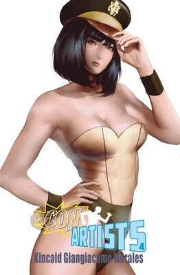 !Cherry Fox Comics Exclusive - Con Artists #4 - Army Playboy Bunny Homage - Trade