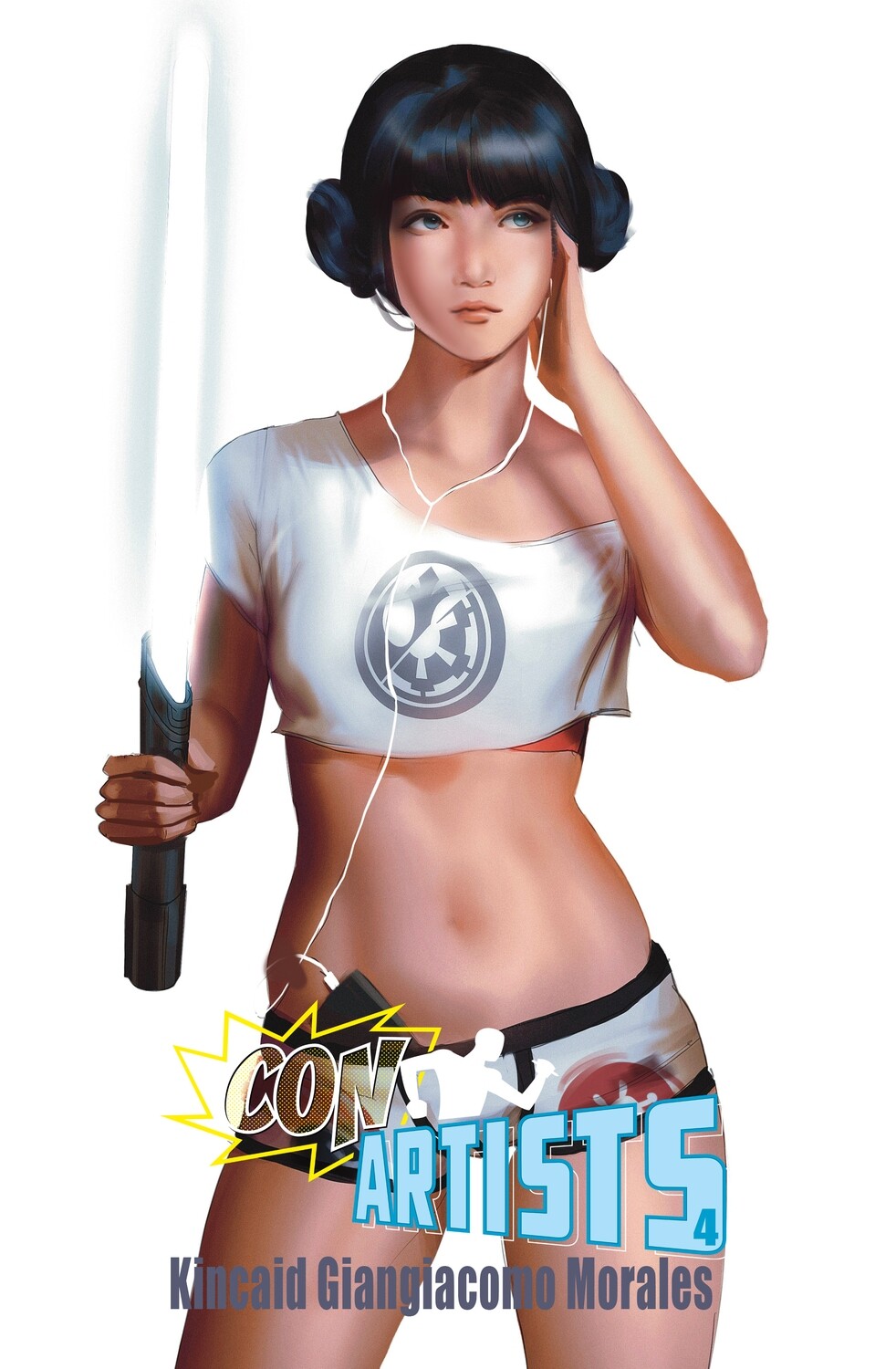 Con Artists #4 - Jedi Girl Homage - Trade Variant