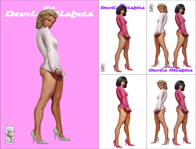 The Devil's Misfits #1 Preview - Trade - Britney Spears Esquire Homage Set